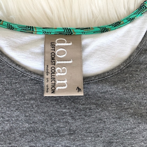 Anthropologie Dolan Left Coast Collection T-Shirt Tie Casual Dress sz Medium - Picture 8 of 15